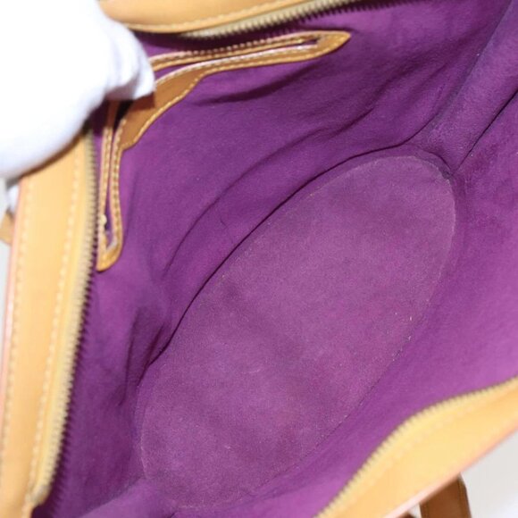 LOUIS VUITTON Epi Saint Jacques Hand Bag Yellow M52279 LV Auth 84179 - Picture 3 of 13